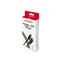 Produktbild för Axagon RVD-HI14N, 0,18 m, DisplayPort, HDMI, Hankoppling, Ho...