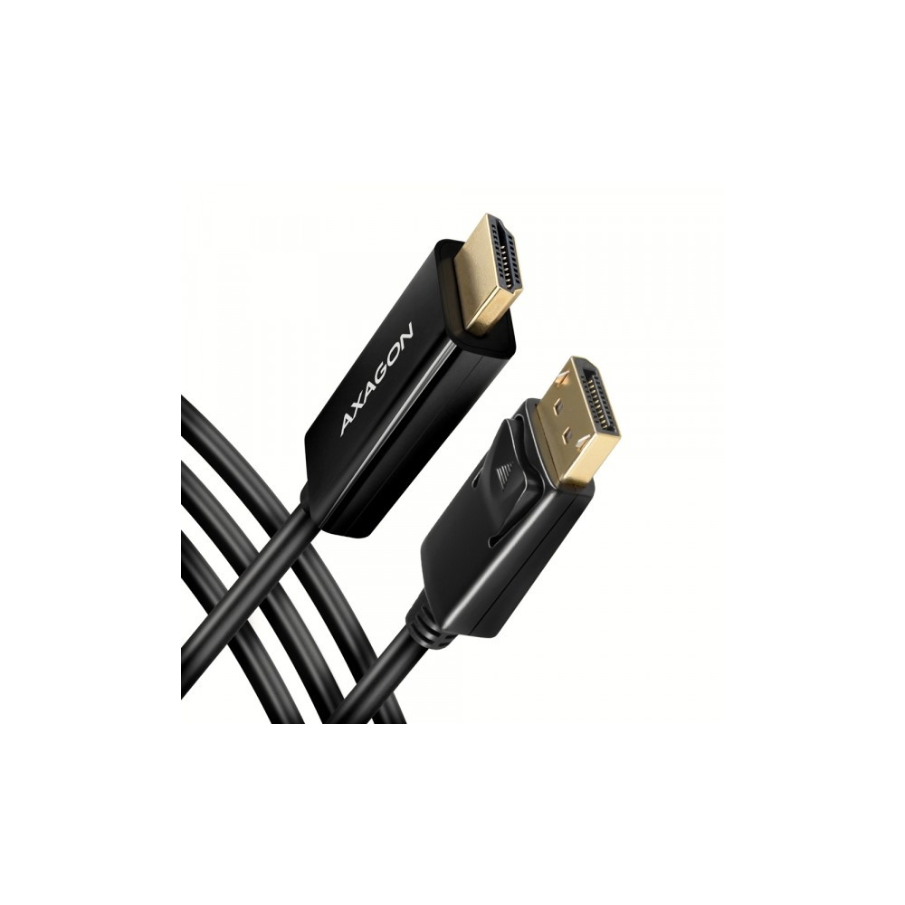 Produktbild för Axagon RVD-HI14N, 0,18 m, DisplayPort, HDMI, Hankoppling, Ho...
