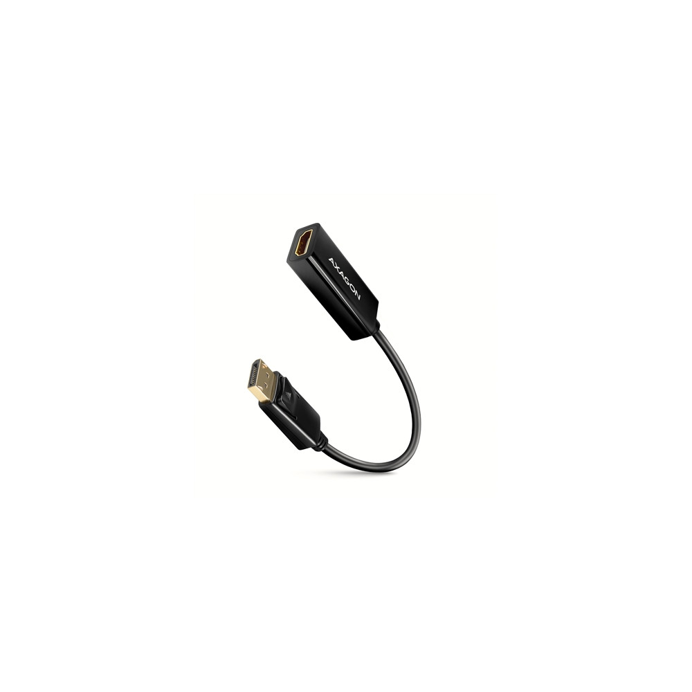 Produktbild för Axagon RVD-HI14N, 0,18 m, DisplayPort, HDMI, Hankoppling, Ho...