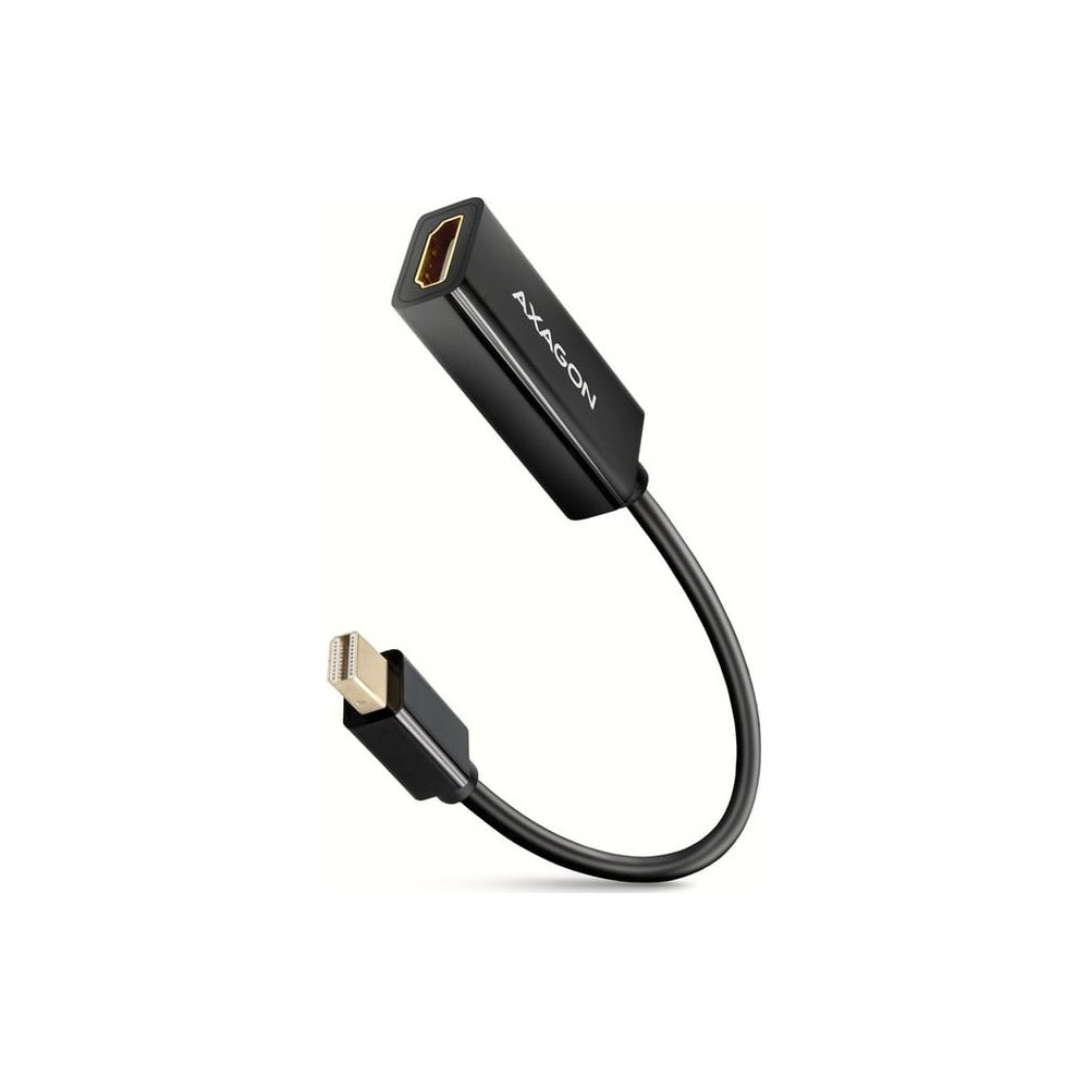 Produktbild för Axagon RVDM-HI14N, 0,15 m, Mini DisplayPort, HDMI, Hankoppli...