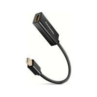 Produktbild för Axagon RVDM-HI14N, 0,15 m, Mini DisplayPort, HDMI, Hankoppli...