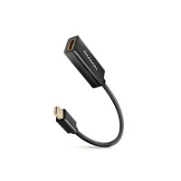 Produktbild för Axagon RVDM-HI14N, 0,15 m, Mini DisplayPort, HDMI, Hankoppli...
