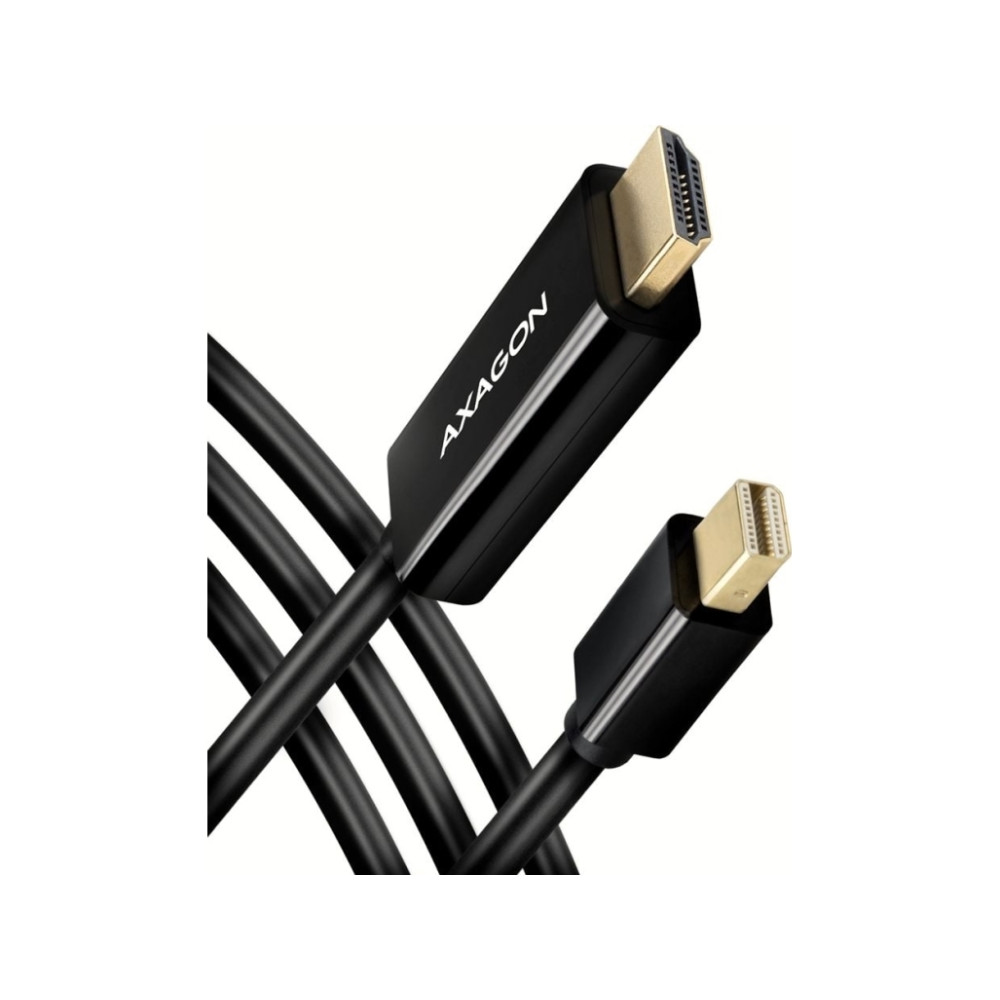 Produktbild för Axagon RVDM-HI14C2 Mini-DisplayPort zu HDMI Adapterkabel 4K/...