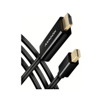 Produktbild för Axagon RVDM-HI14C2 Mini-DisplayPort zu HDMI Adapterkabel 4K/...