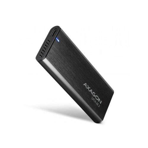 AXAGON AXAGON Extern USB-C 3.2 Gen 2 metallbox för M.2 SATA SSD-enh...