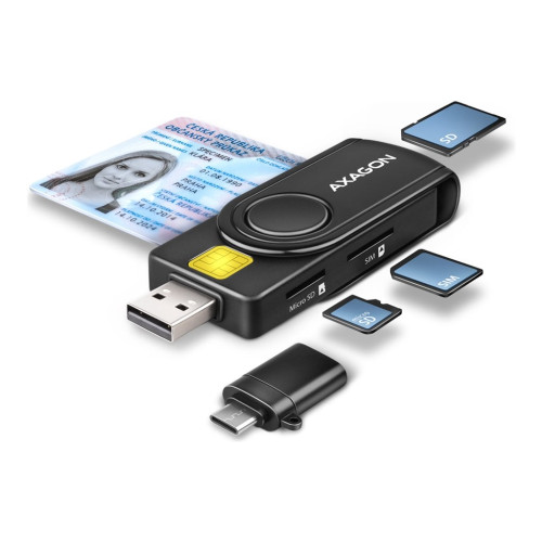 AXAGON AXAGON SMART-kortläsare - USB 2.0