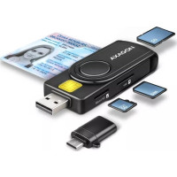 Produktbild för AXAGON SMART-kortläsare - USB 2.0
