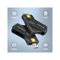 Produktbild för AXAGON SMART-kortläsare - USB 2.0