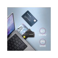 Produktbild för AXAGON SMART-kortläsare - USB 2.0
