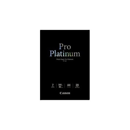 CANON Canon Photo Paper Pro Platinum - fotopapper - 20 ark - A4 - 300 g/m²