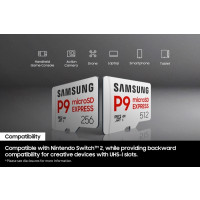 Produktbild för Samsung P9 Express MB-MK256T - flash-minneskort - 256 GB - microSDXC Express