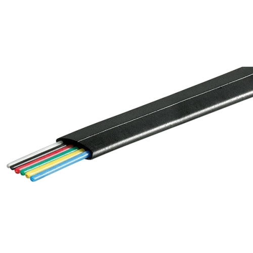 Goobay Goobay Telefonkabel platt rulle 6-trådig, 100 m rulle, AWG 3...