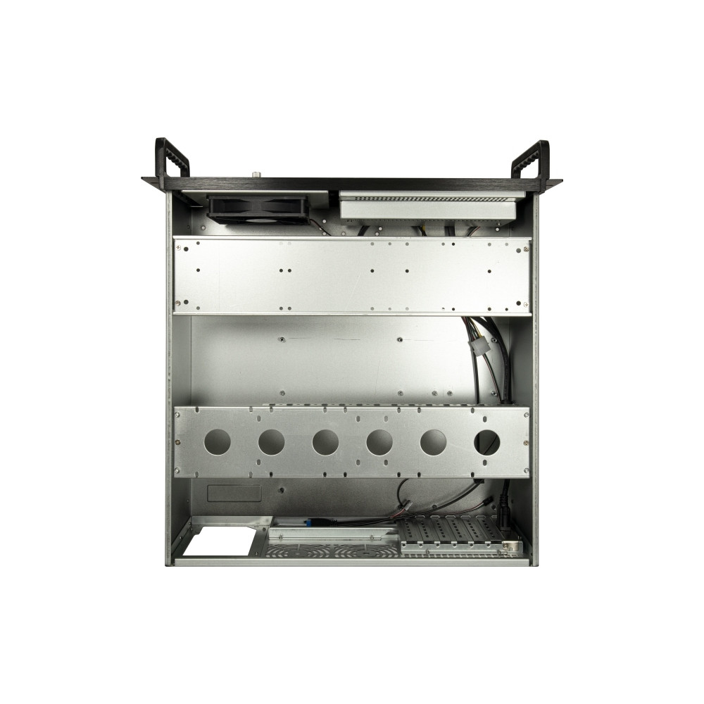 Produktbild för Inter-Tech IPC 4U-4460TFT - kan monteras i rack - utökad ATX