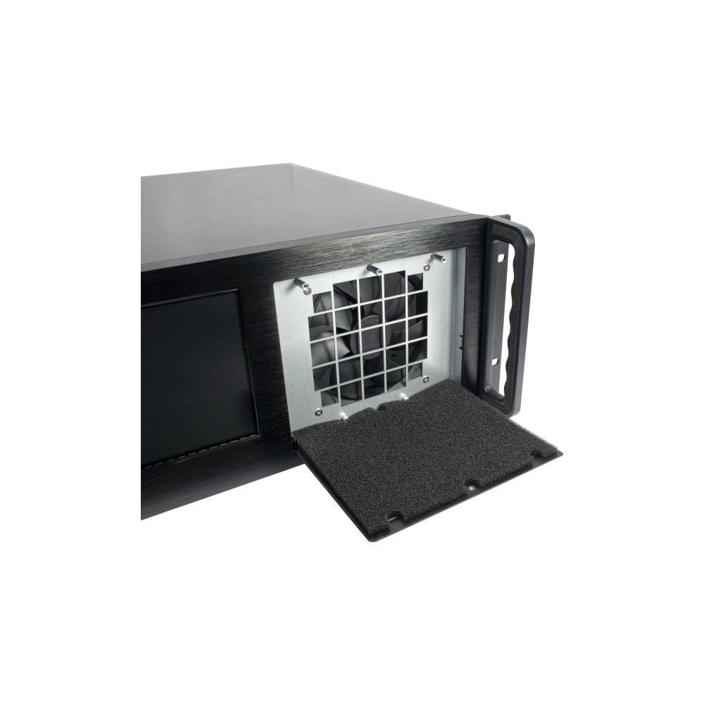 Produktbild för Inter-Tech IPC 4U-4460TFT - kan monteras i rack - utökad ATX