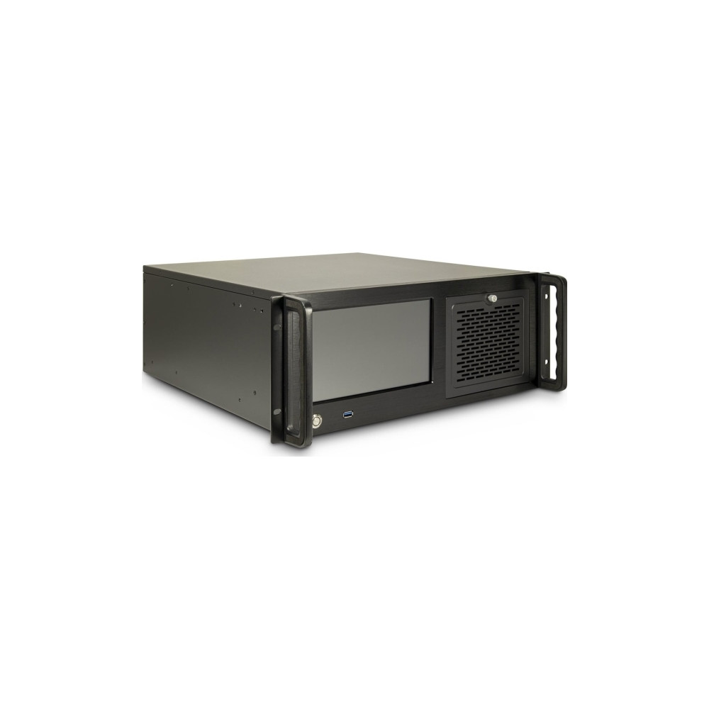 Produktbild för Inter-Tech IPC 4U-4460TFT - kan monteras i rack - utökad ATX