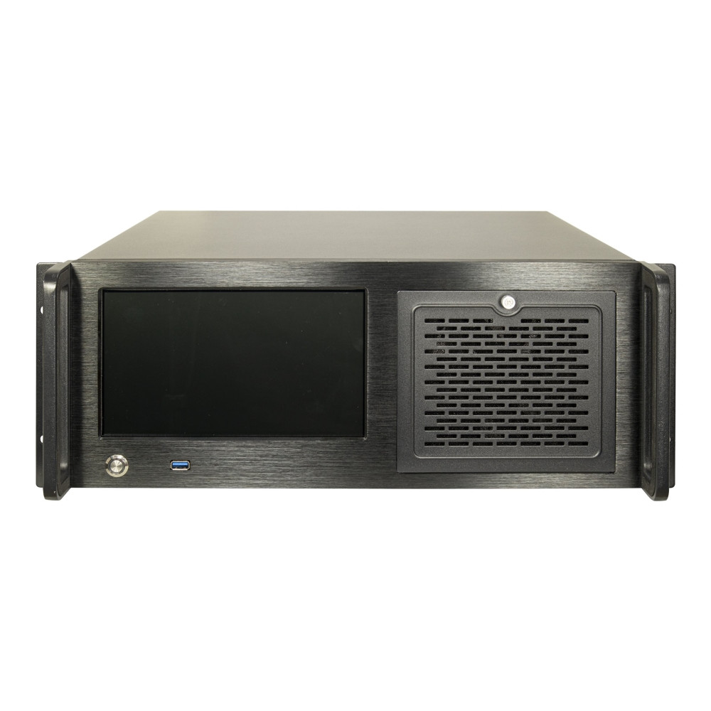 Produktbild för Inter-Tech IPC 4U-4460TFT - kan monteras i rack - utökad ATX