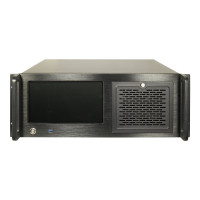 Produktbild för Inter-Tech IPC 4U-4460TFT - kan monteras i rack - utökad ATX