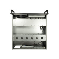 Produktbild för Inter-Tech IPC 4U-4460TFT - kan monteras i rack - utökad ATX