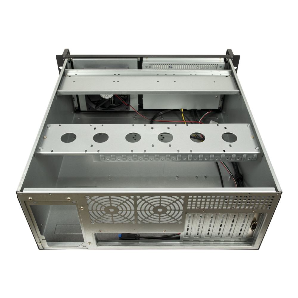 Produktbild för Inter-Tech IPC 4U-4460TFT - kan monteras i rack - utökad ATX