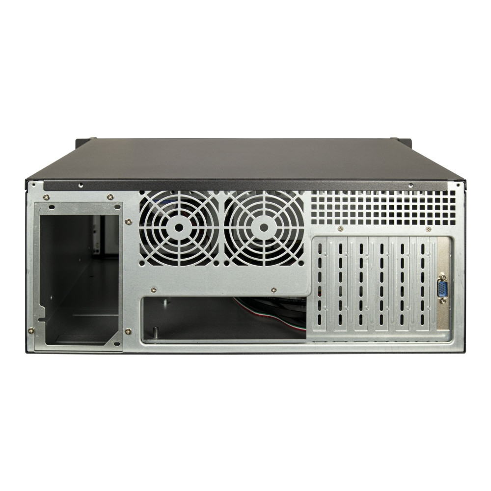 Produktbild för Inter-Tech IPC 4U-4460TFT - kan monteras i rack - utökad ATX