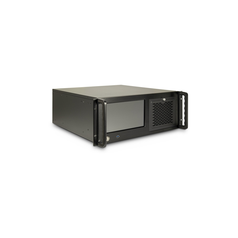 Produktbild för Inter-Tech IPC 4U-4460TFT - kan monteras i rack - utökad ATX