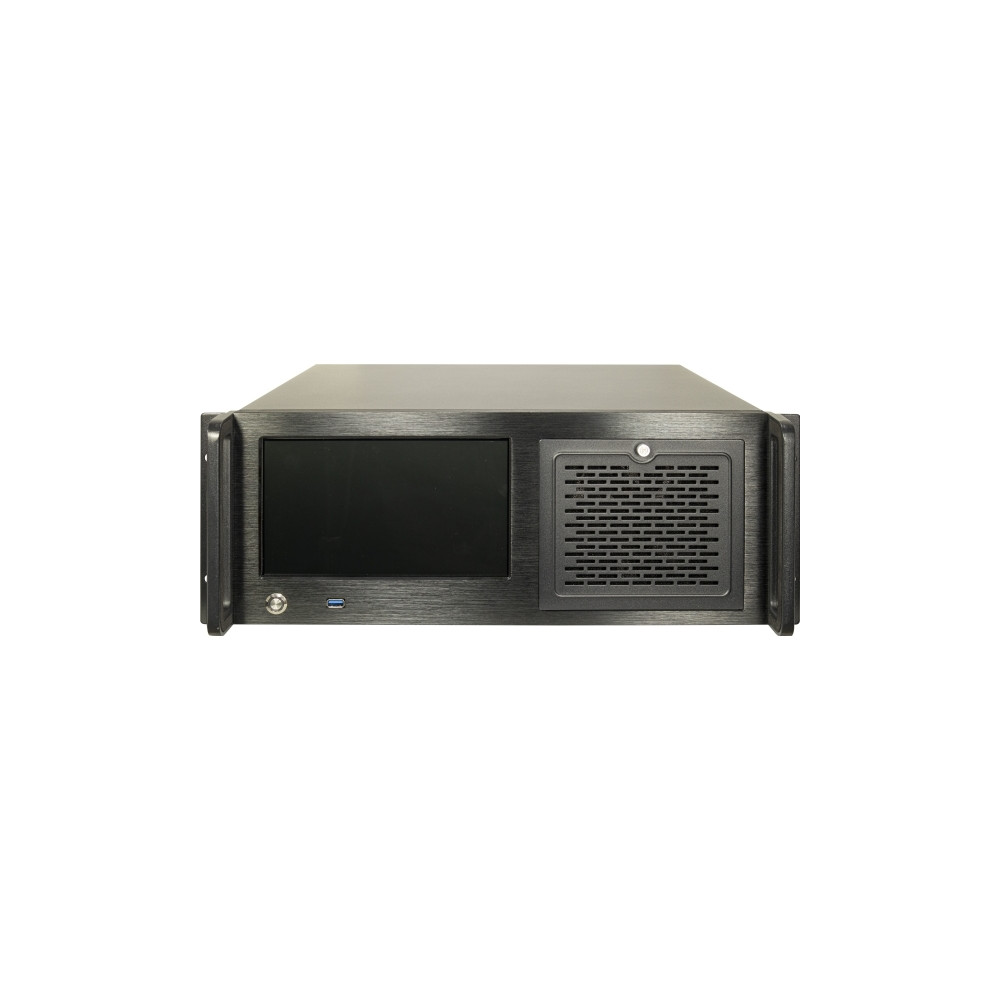 Produktbild för Inter-Tech IPC 4U-4460TFT - kan monteras i rack - utökad ATX