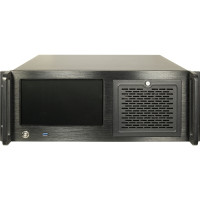 Produktbild för Inter-Tech IPC 4U-4460TFT - kan monteras i rack - utökad ATX