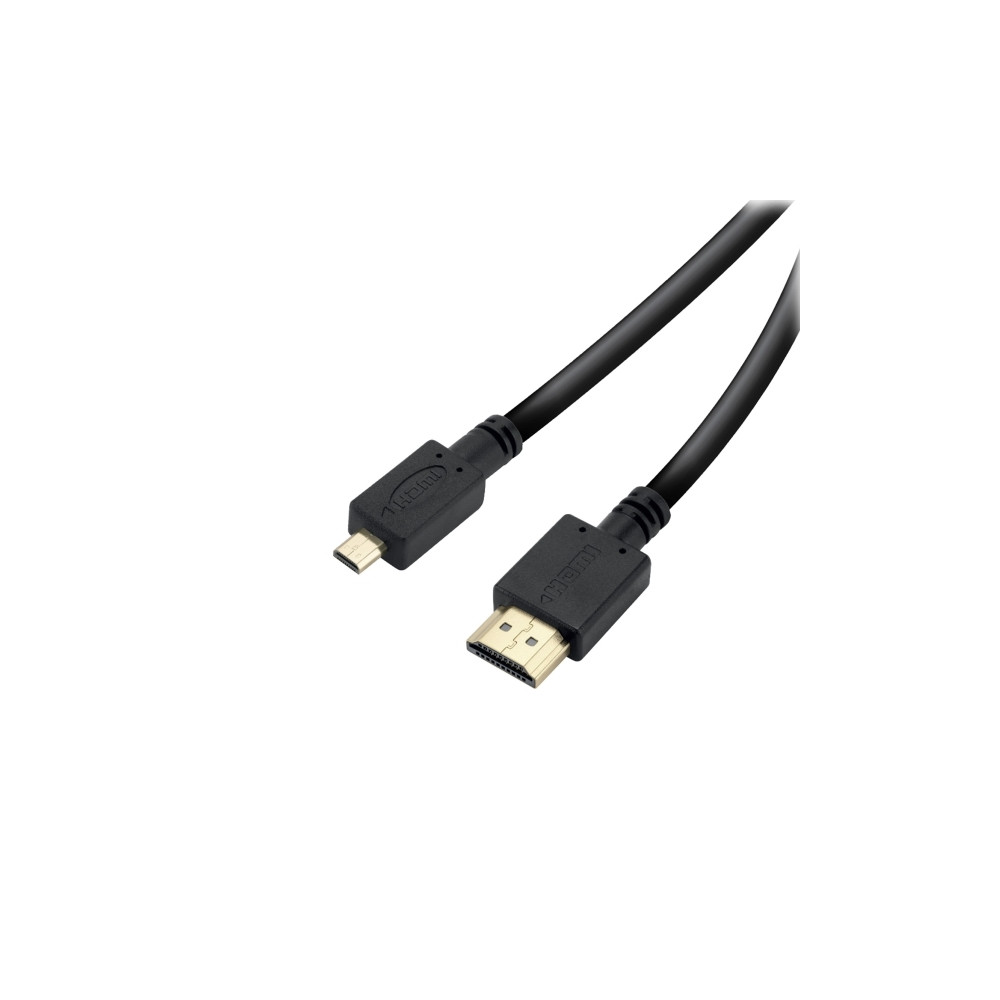 Produktbild för Vivanco VVVHDMI15MICRO, 1,5 m, HDMI Typ A (standard), HDMI T...