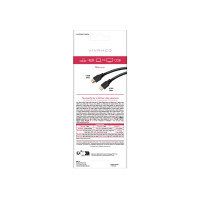 Produktbild för Vivanco VVVHDMI8K10MMGK, 1 m, HDMI Typ A (standard), HDMI Ty...