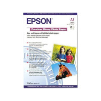 Produktbild för Epson Premium - fotopapper - blank - 20 ark - Super A3/B - 255 g/m²