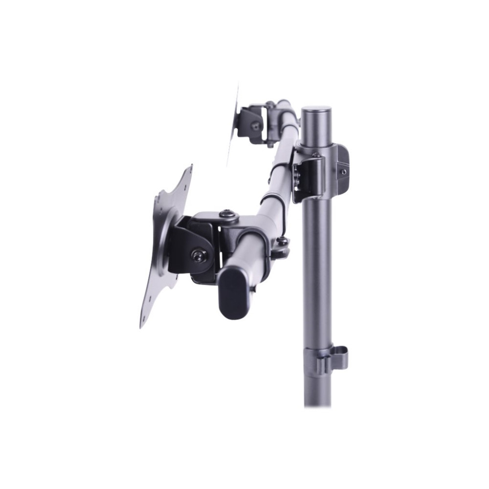 Produktbild för Multibrackets M Deskmount Basic Dual monteringssats - för 2 LCD-bildskärmar - svart