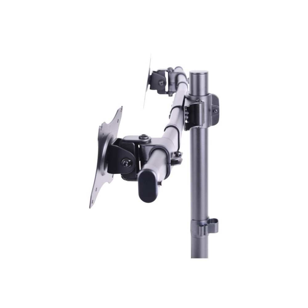 Produktbild för Multibrackets M Deskmount Basic Dual monteringssats - för 2 LCD-bildskärmar - svart