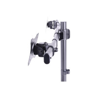 Produktbild för Multibrackets M Deskmount Basic Dual monteringssats - för 2 LCD-bildskärmar - svart