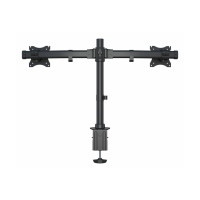 Produktbild för Multibrackets M Deskmount Basic Dual monteringssats - för 2 LCD-bildskärmar - svart