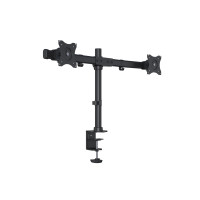 Produktbild för Multibrackets M Deskmount Basic Dual monteringssats - för 2 LCD-bildskärmar - svart