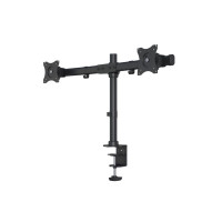 Produktbild för Multibrackets M Deskmount Basic Dual monteringssats - för 2 LCD-bildskärmar - svart