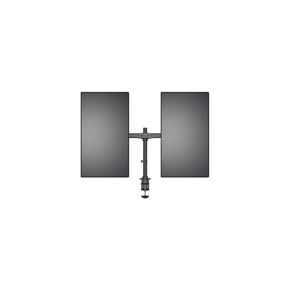 Produktbild för Multibrackets M Deskmount Basic Dual monteringssats - för 2 LCD-bildskärmar - svart