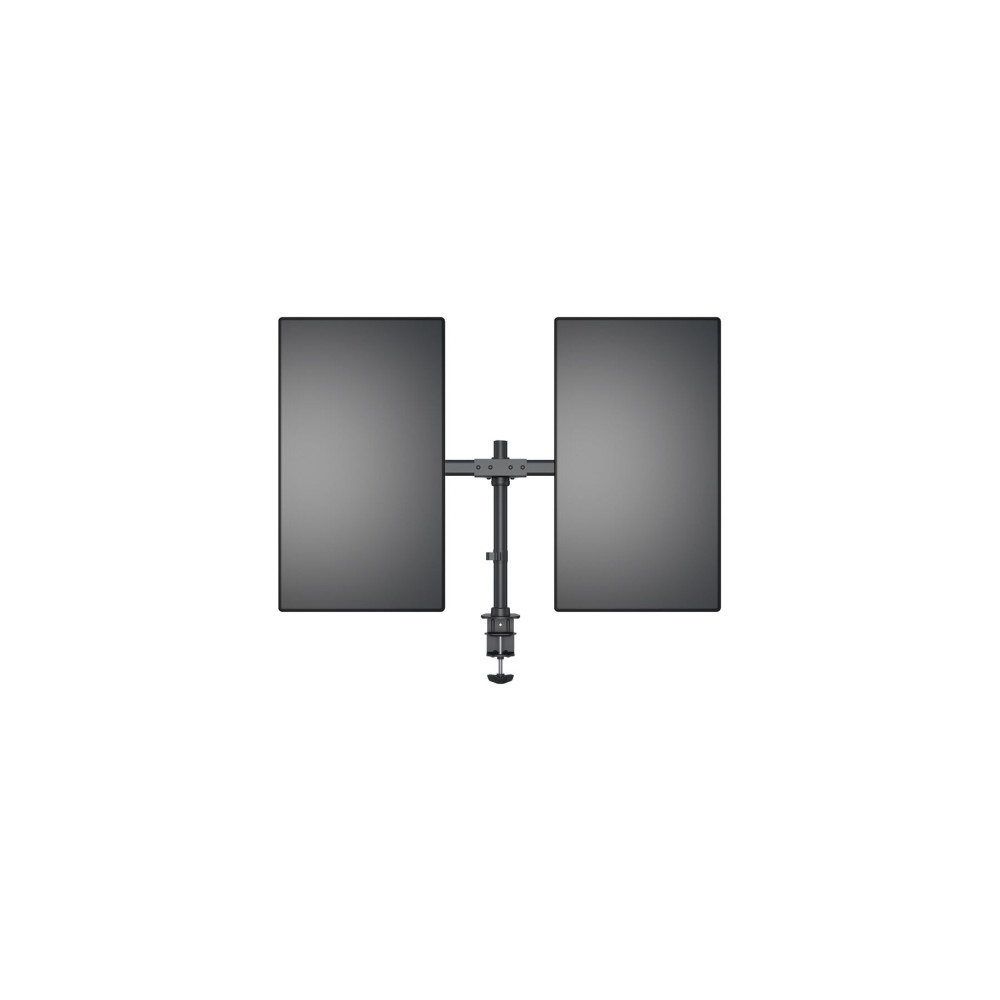 Produktbild för Multibrackets M Deskmount Basic Dual monteringssats - för 2 LCD-bildskärmar - svart