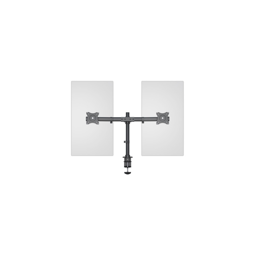 Produktbild för Multibrackets M Deskmount Basic Dual monteringssats - för 2 LCD-bildskärmar - svart
