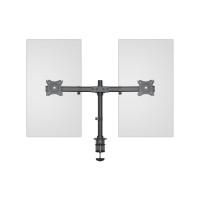 Produktbild för Multibrackets M Deskmount Basic Dual monteringssats - för 2 LCD-bildskärmar - svart