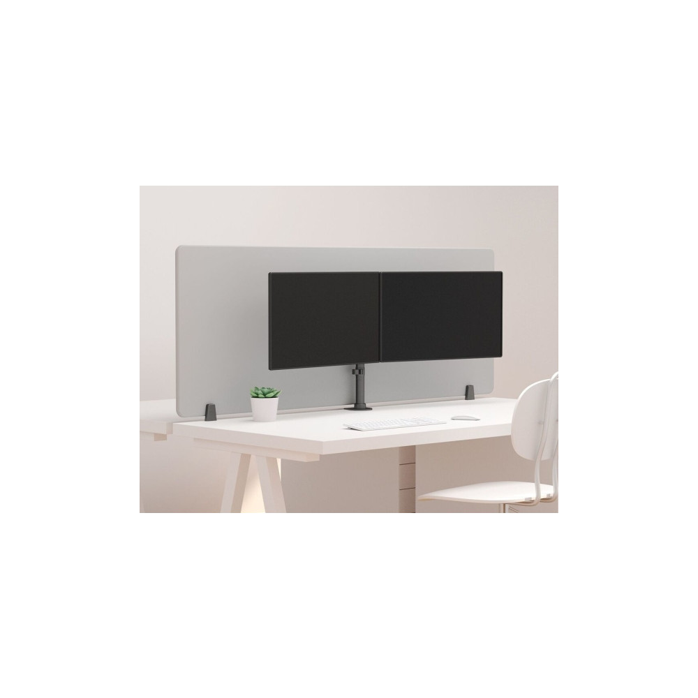 Produktbild för Multibrackets M Deskmount Basic Dual monteringssats - för 2 LCD-bildskärmar - svart