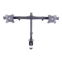 Produktbild för Multibrackets M Deskmount Basic Dual monteringssats - för 2 LCD-bildskärmar - svart