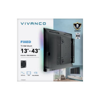Produktbild för Vivanco VVTVVESA20020FK, 109,2 cm (43"), 20 kg, 50 x 50 mm,...