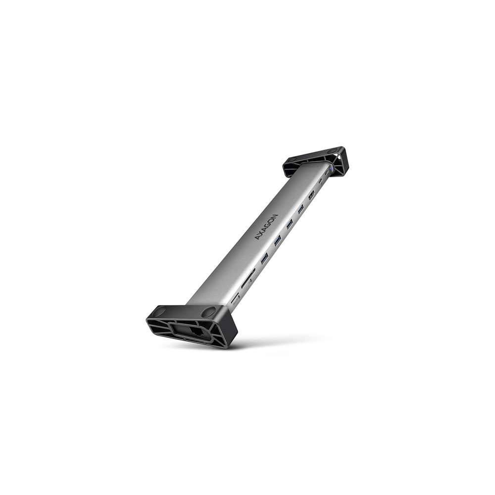 Produktbild för AXAGON HMC-10HLS - dockningsstation - USB-C 3.2 Gen 2 / USB 3.0 / USB4 / Thunderbolt 3 / Thunderbolt 4 - HDMI - 1GbE