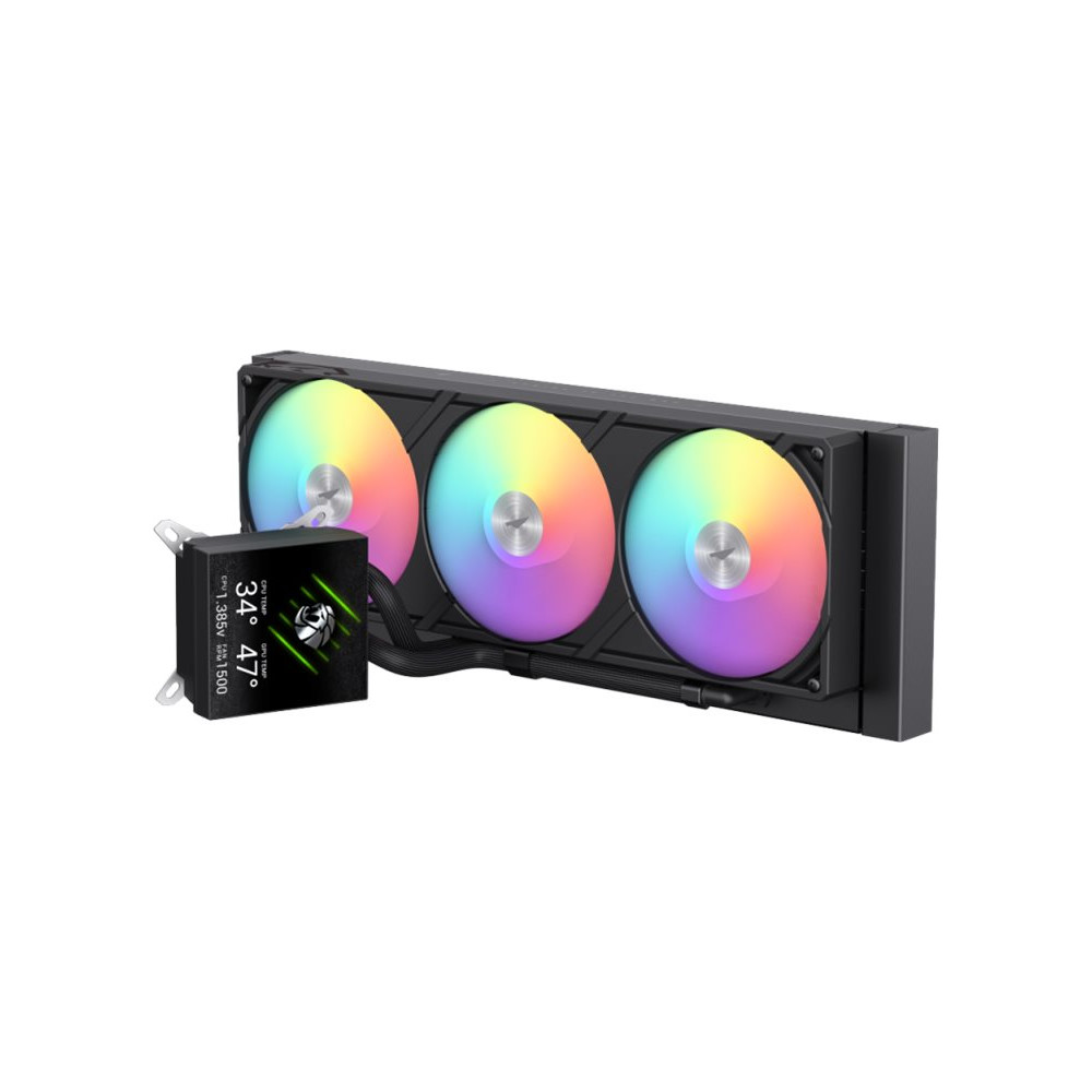 Produktbild för GameMax GLACIER 360 LCD - processorkylare
