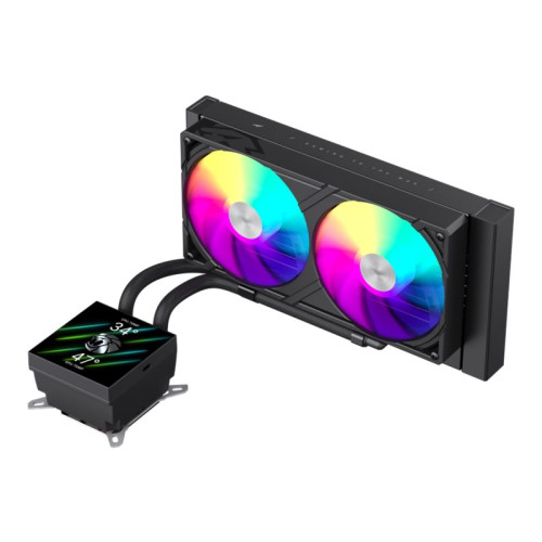 GameMax GameMax GLACIER 240 LCD - processorkylare