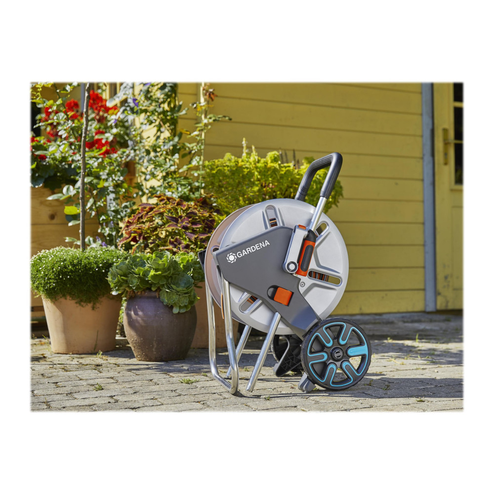 Produktbild för Gardena AquaRoll M Metal - slangvagn