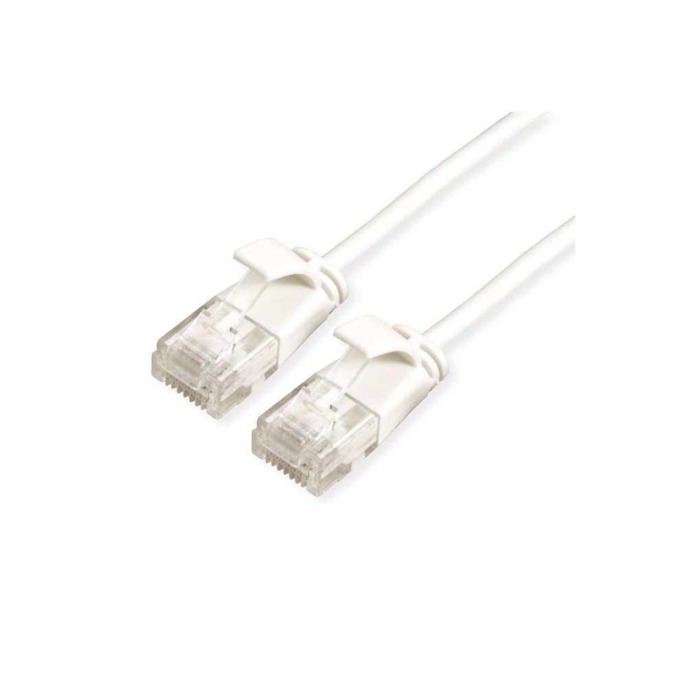 Produktbild för Roline Green patch-kabel - 15 cm - vit