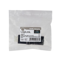 Produktbild för LogiLink HDMI Adapter - HDMI högervinklad adapter