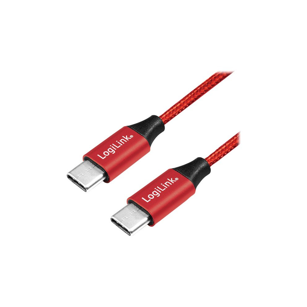Produktbild för LogiLink - USB-kabel - USB-C till USB-C - 30 cm